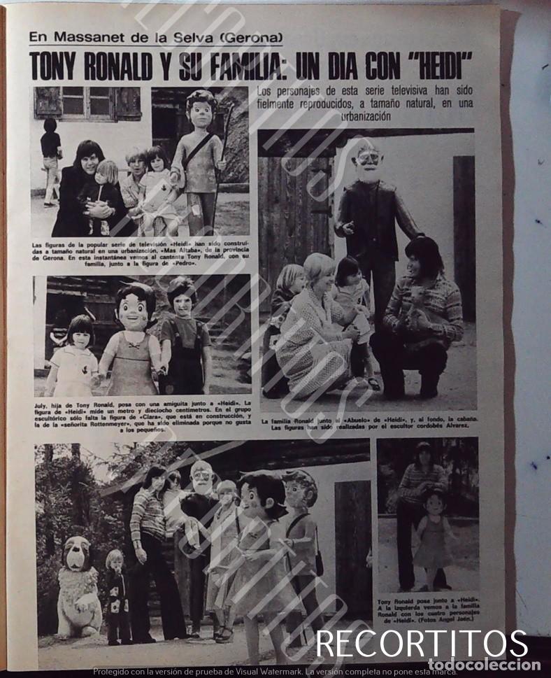 Cine: TONY RONALD CON SU FAMILIA EN HEIDI