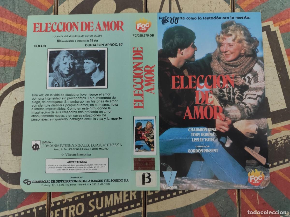 Cine: Car&aacute;tula Beta Elecci&oacute;n de amor - Foto 1
