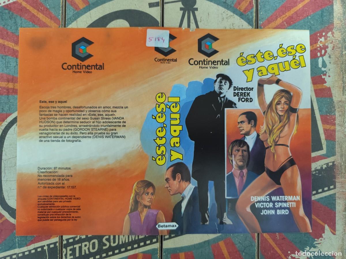 Cine: Car&aacute;tula Beta Este es y aquel - Foto 1