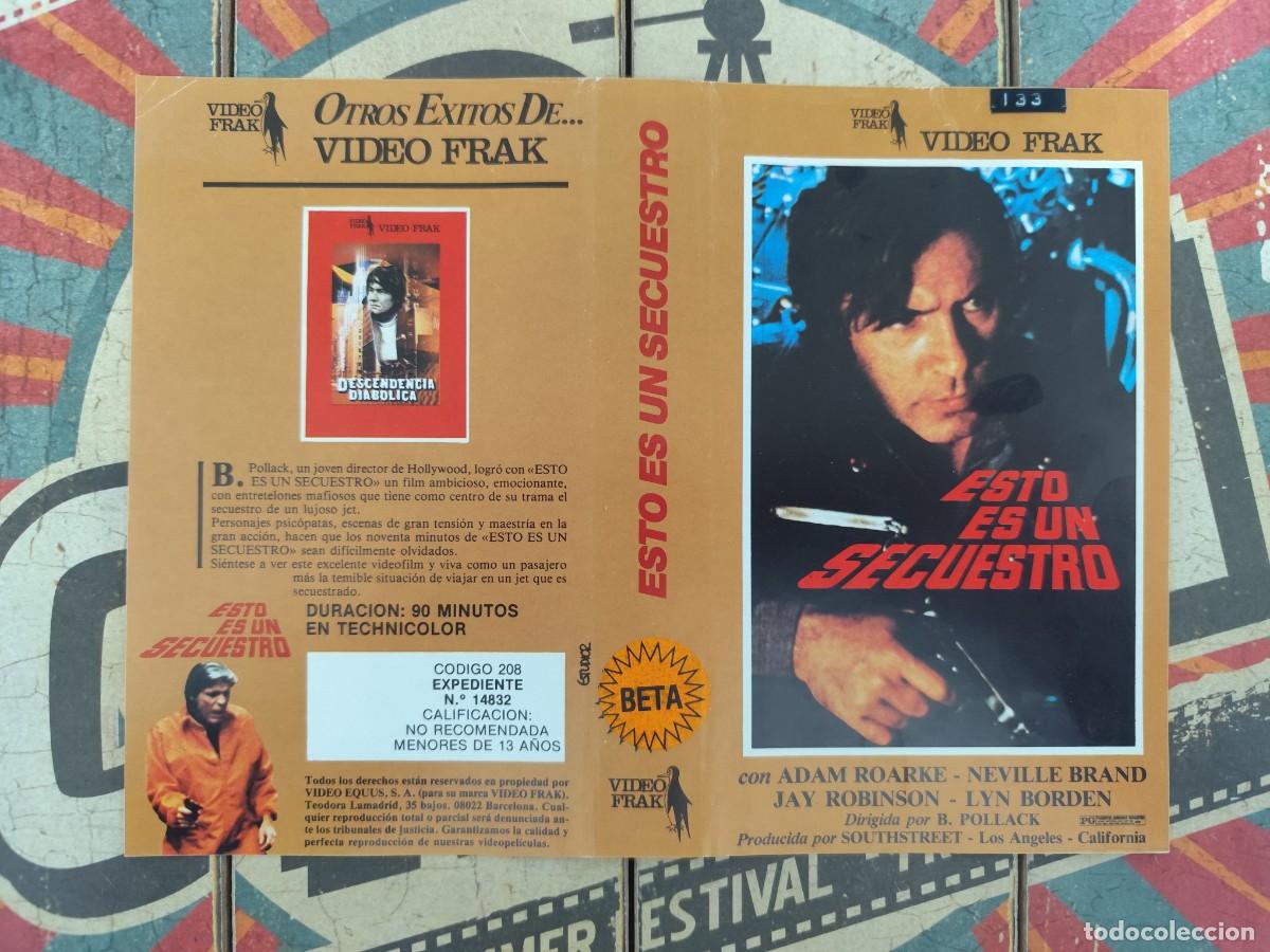 Cine: Car&aacute;tula Beta Esto es un secuestro - Foto 1
