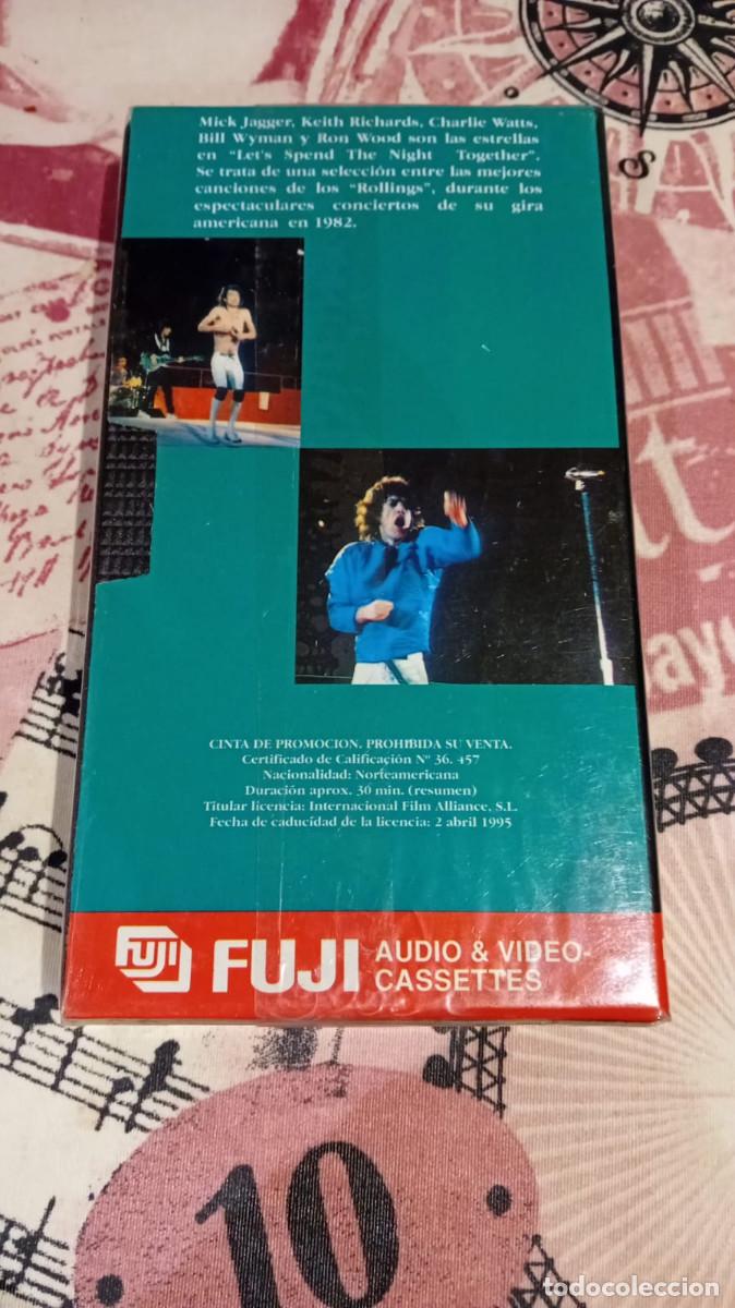 Cine: VHS Rolling Stones concierto 1982 - Foto 2