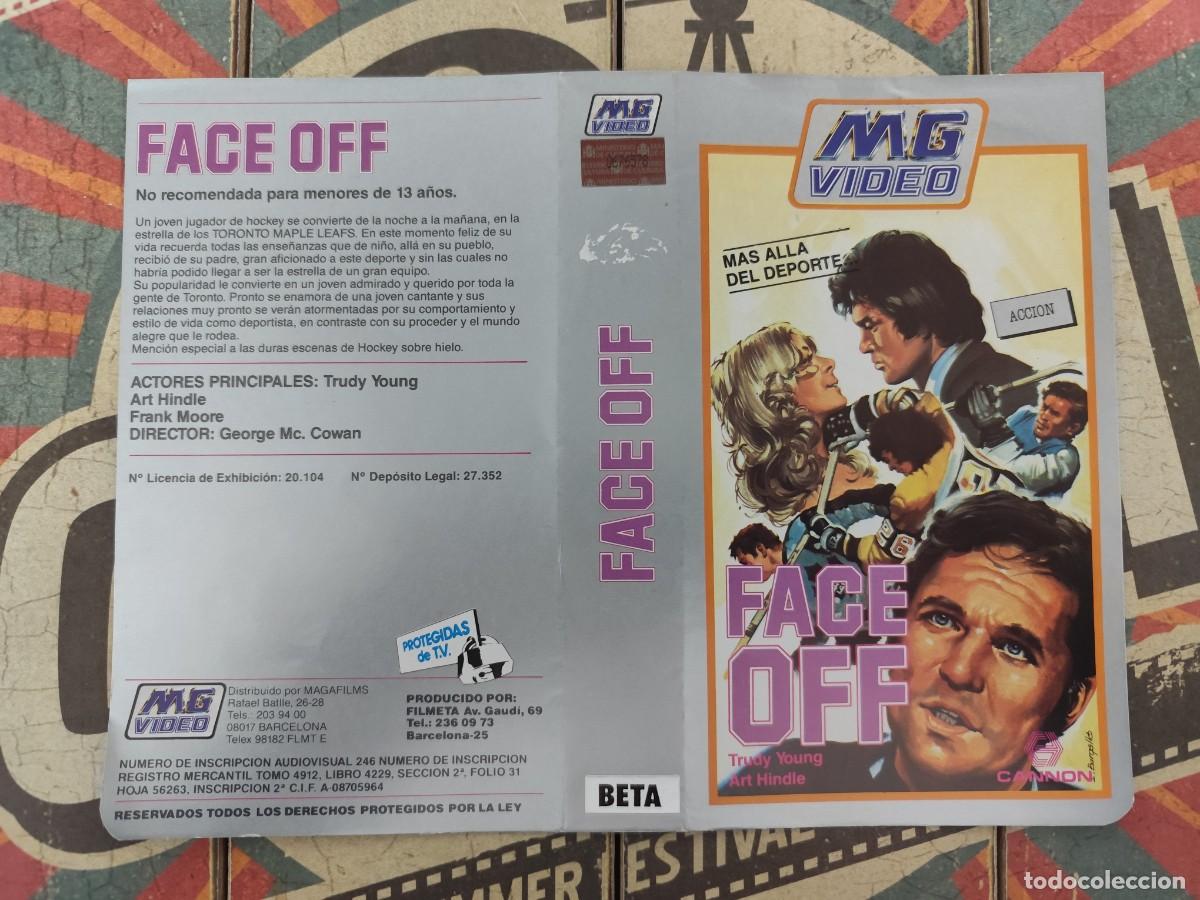 Cine: Car&aacute;tula Beta Face off - Foto 1