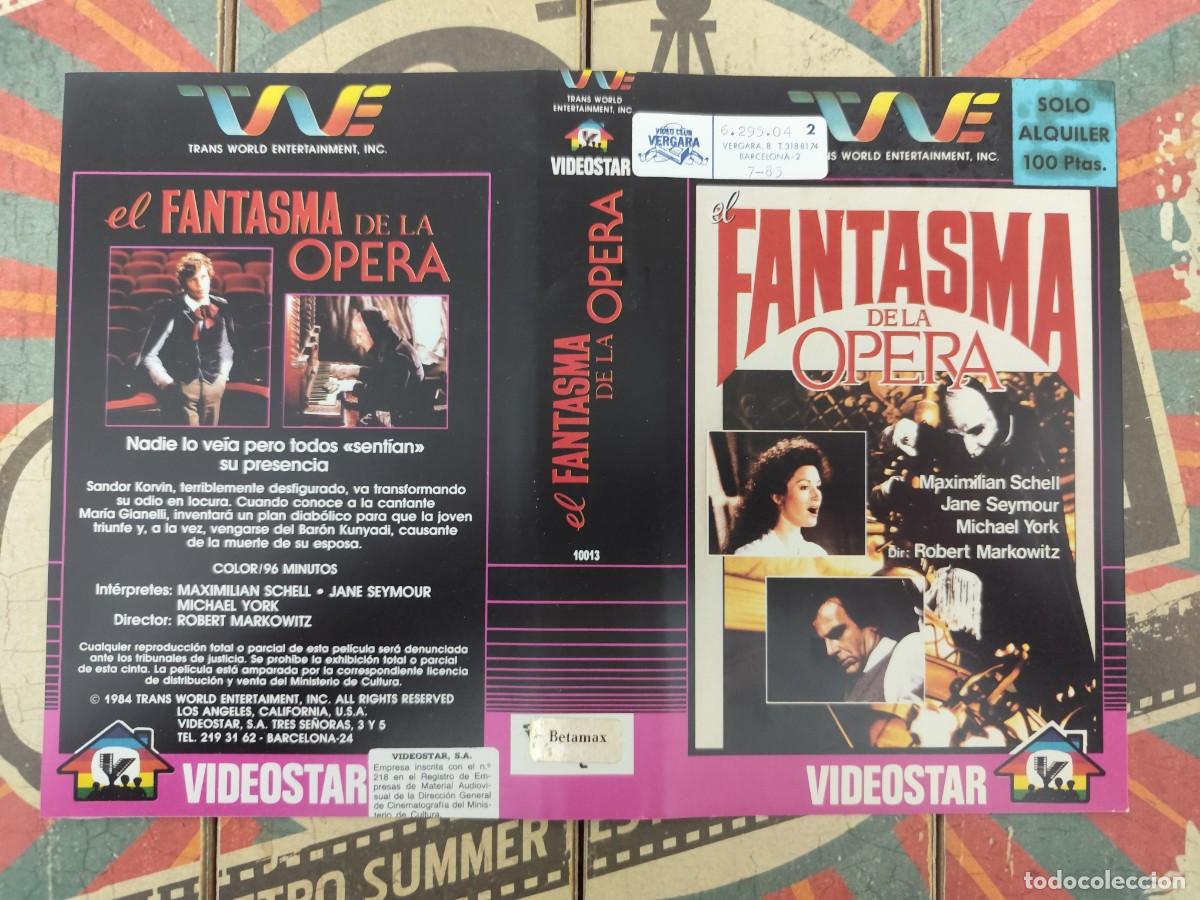 Cine: Car&aacute;tula Beta El fantasma de la &Oacute;pera - Foto 1