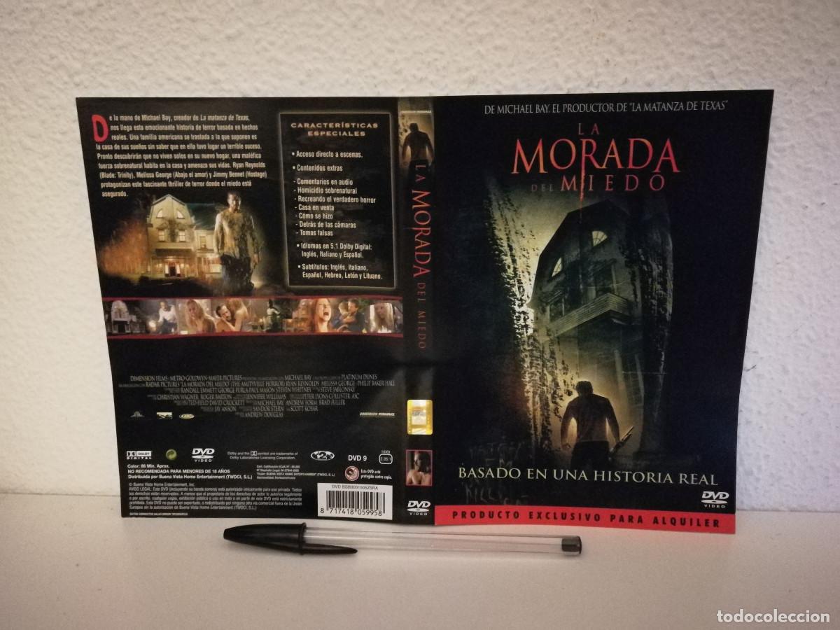 Cin&eacute;ma: CARATULA ORIGINAL -A4- LA MORADA DEL MIEDO - TERROR - GORE