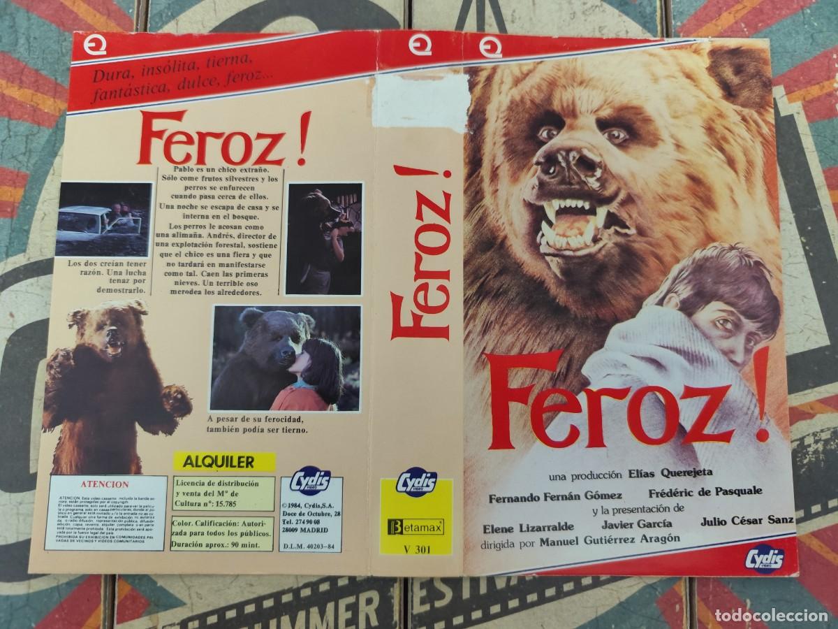 Cine: Car&aacute;tula Beta Feroz de videoclub - Foto 1