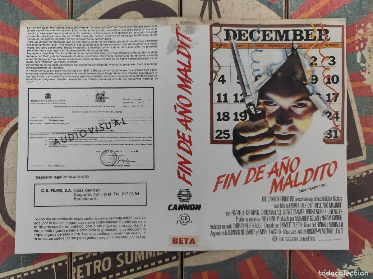 Cine: Car&aacute;tula Beta Fin de a&ntilde;o maldito - Foto 1