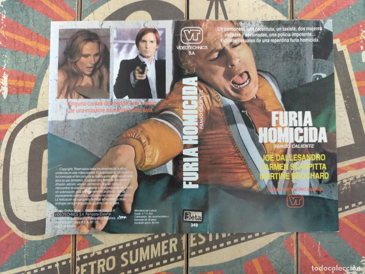 Cine: Car&aacute;tula Beta Furia homicida - Foto 1