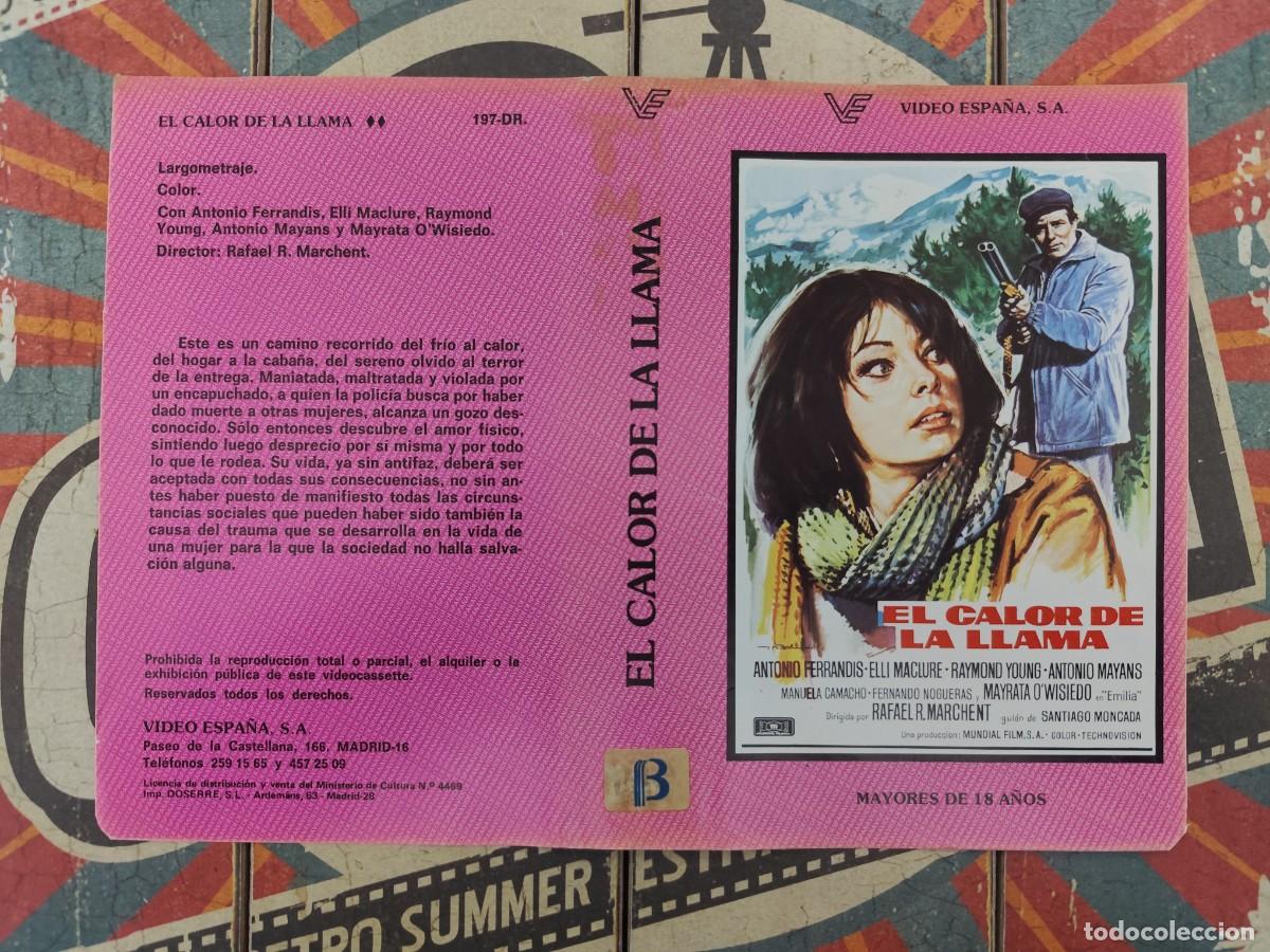 Cine: Car&aacute;tula Beta El calor de la llama - Foto 1