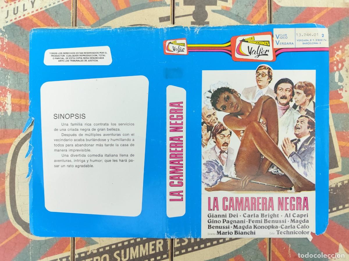 Cine: Car&aacute;tula Beta La camarera negra - Foto 1