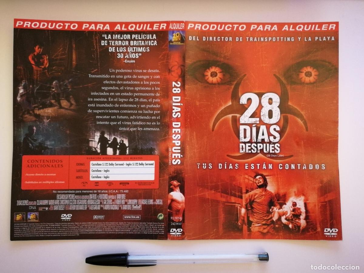 Cinema: CARATULA ORIGINAL -A4- 28 DIAS DESPUES - TERROR GORE ZOMBIES