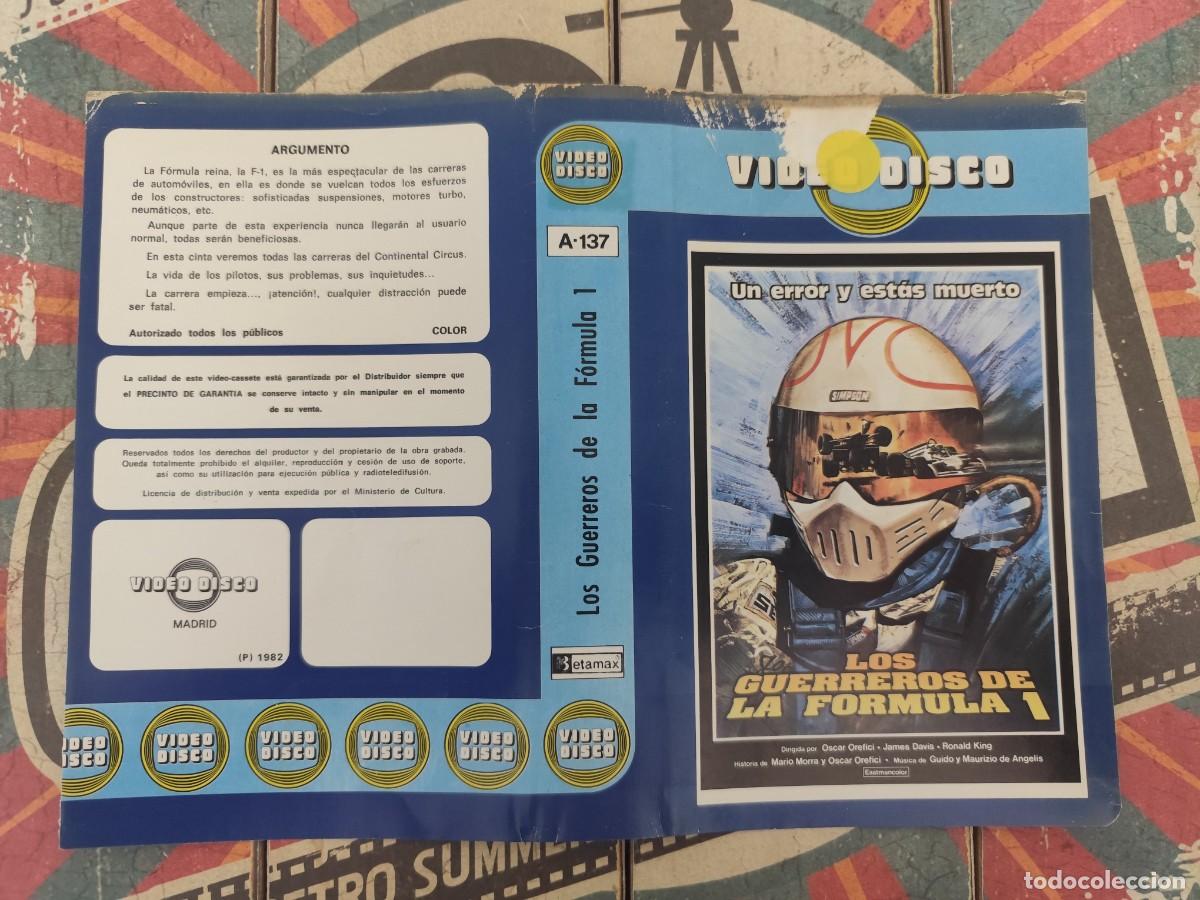 Cine: Car&aacute;tula Beta Los guerreros de la f&oacute;rmula 1 - Foto 1