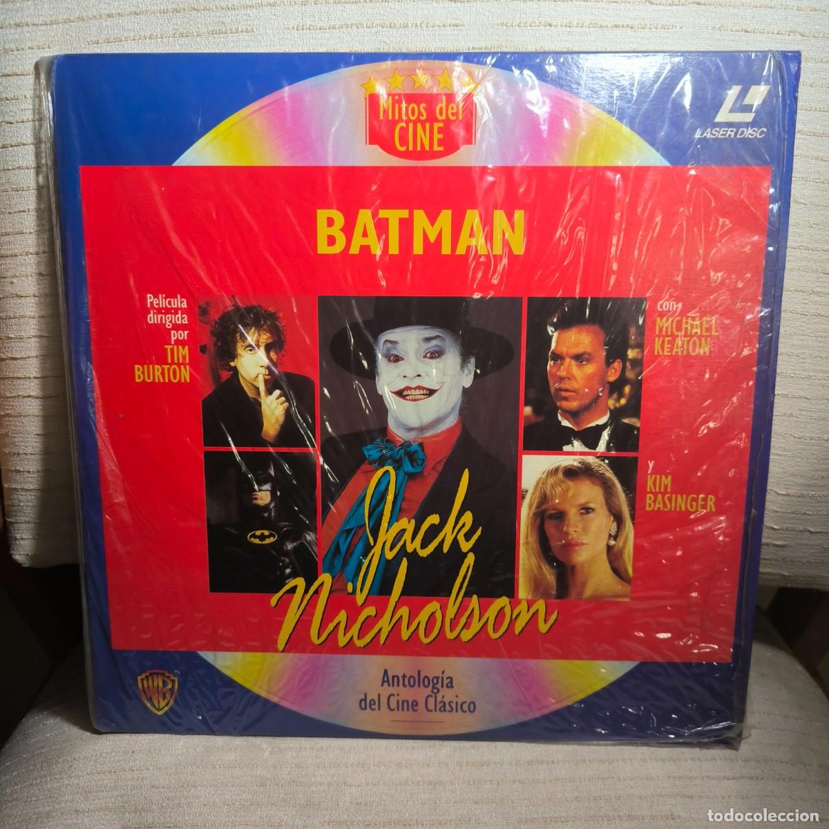 Cine: BATMAN - LASER DISC - MITOS DEL CINE 17 - VG+