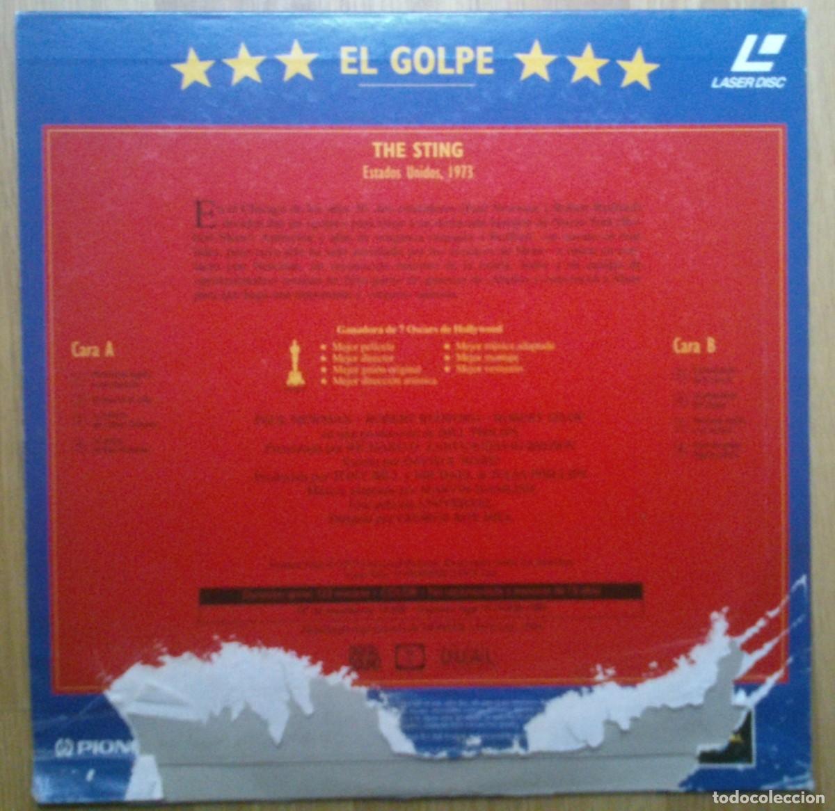 Cine: PELICULA LASER DISC: EL GOLPE - Foto 2