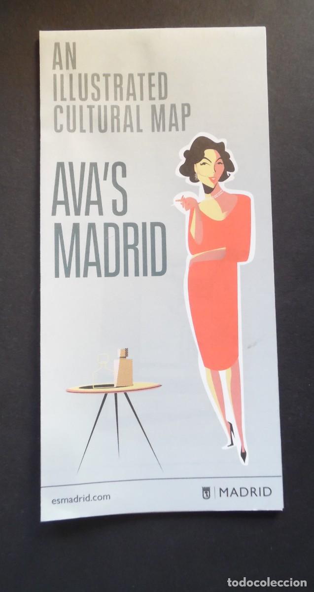 Cine: Ava&acute;s Madrid. An illustrated Cultural Map. Ava Gardner