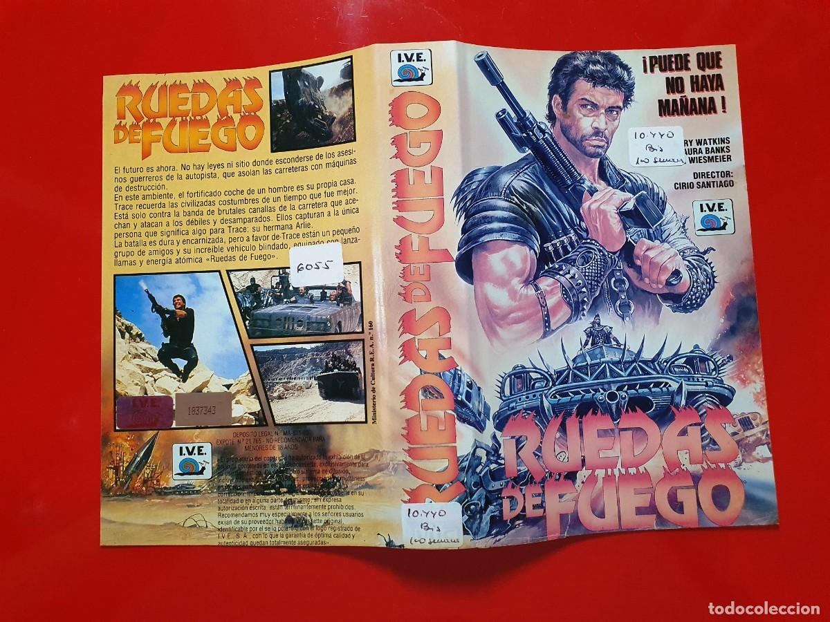 Cine: CARTULA RUEDAS DE FUEGO