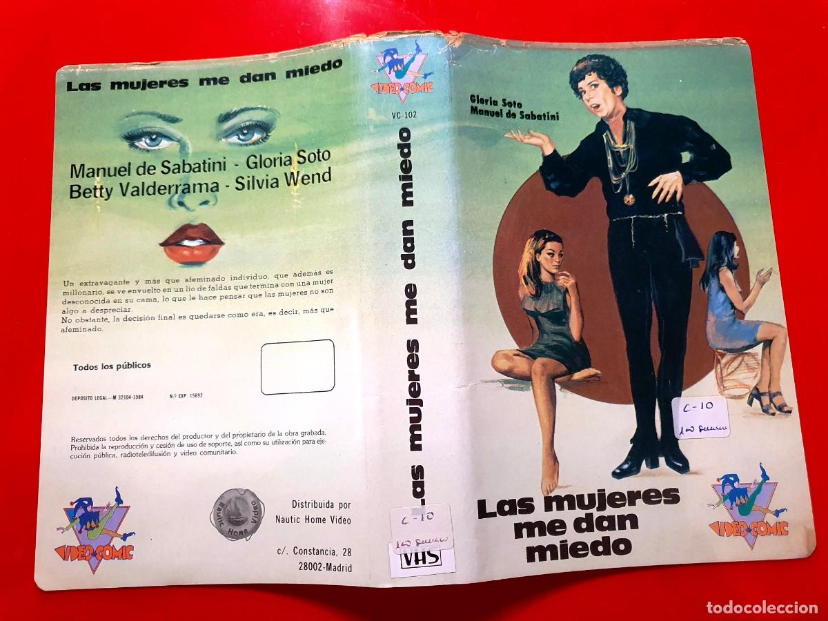 Cine: CARATULA LAS MUJERES ME DAN MIEDO - MUY RARA