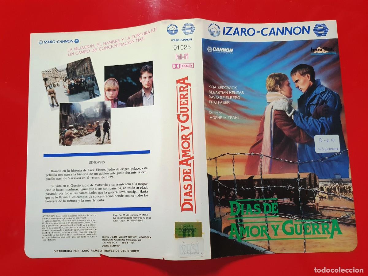 Cine: CARATULA DIAS DE AMOR Y GUERRA