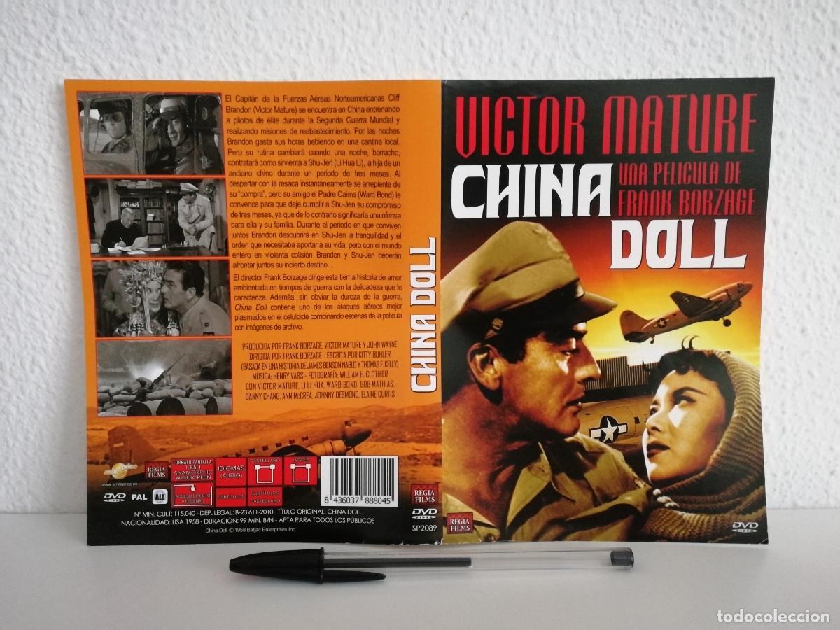 Cinema: CARATULA ORIGINAL -A4- CHINA DOLL - CINE BELICO VICTOR MATURE