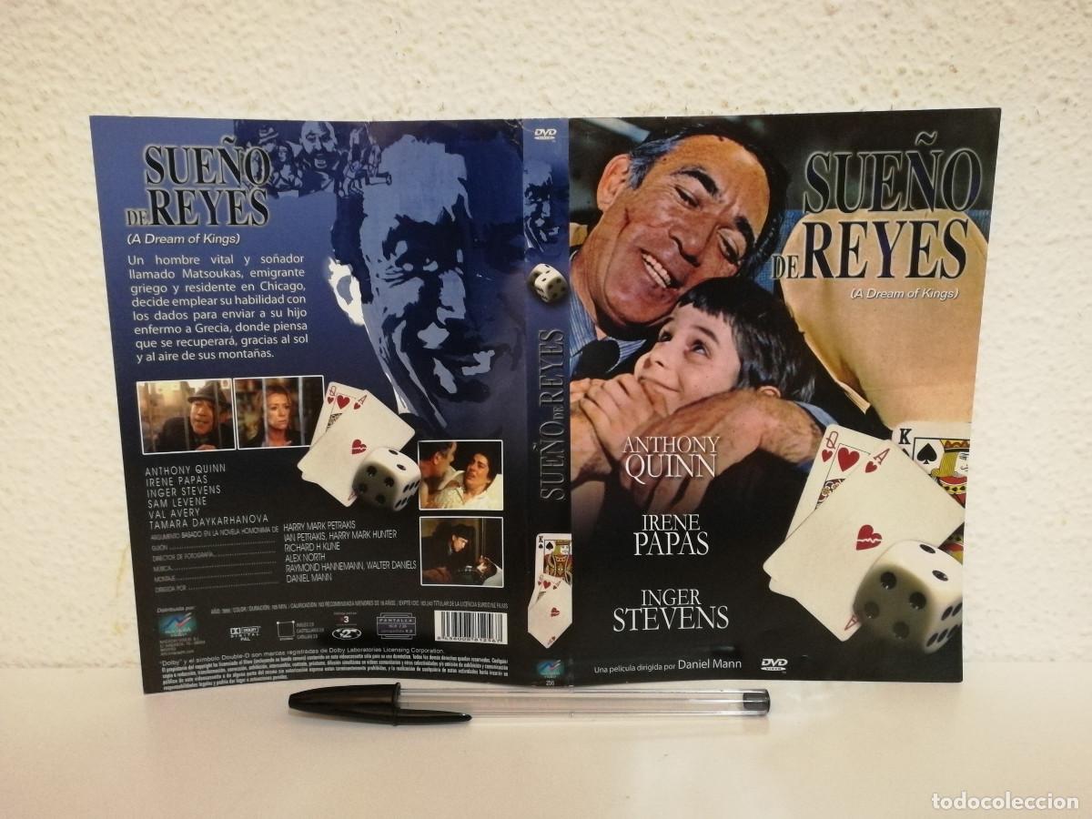 Cinema: CARATULA ORIGINAL -A4- SUE&Ntilde;O DE REYES - ANTHONY QUINN