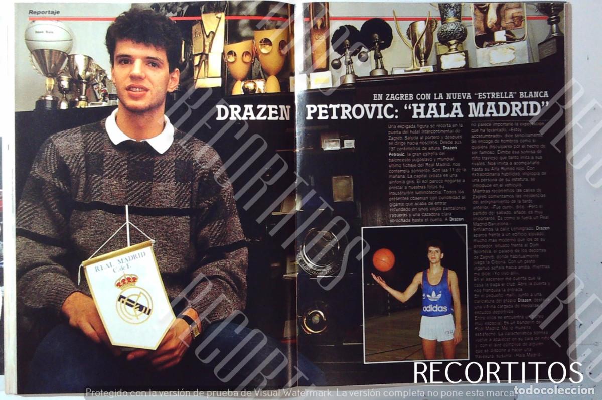 Cinema: DRAZEN PETROVIC REAL MADRID BASKET BALONCESTO