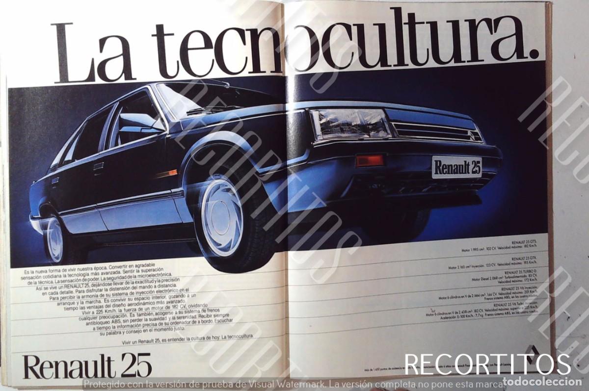 Cine: RENAULT 25 ANUNCIO PUBLICIDAD