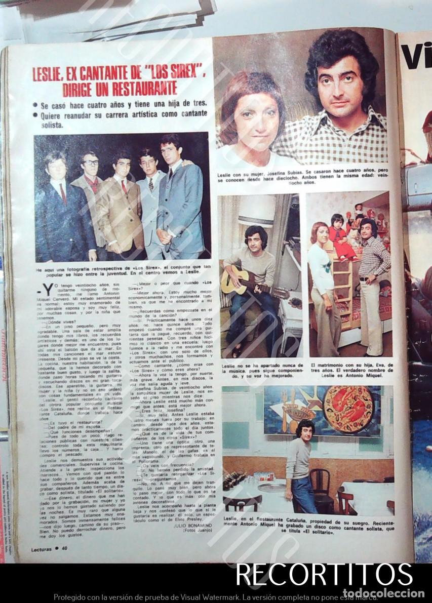 Cinema: los sirex leslie ex cantante