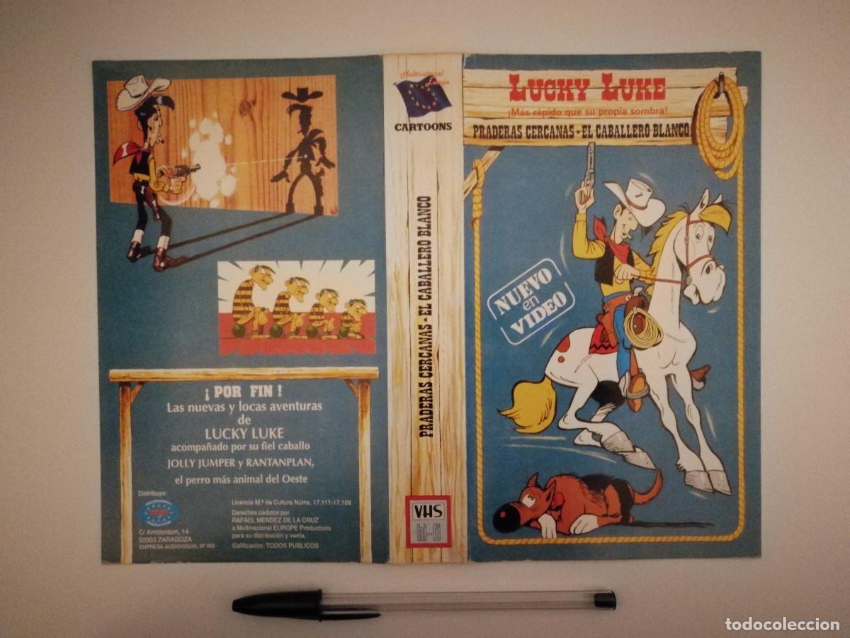 Cinema: CARATULA ORIGINAL -A4- LUCKY LUKE - INFANTIL - ANIMACION - PRADERAS CERCANAS - DIBUJOS ANIMADOS