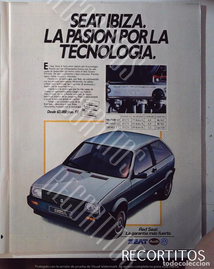 Cine: SEAT IBIZA anuncio publicidad