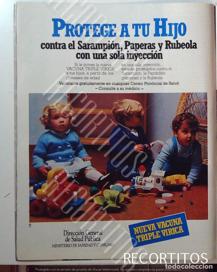 Cinema: VACUNA TRIPLE VIRICA ANUNCIO PUBLICIDAD