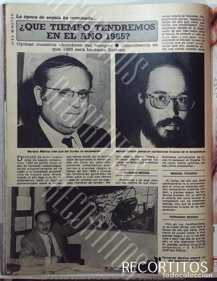 Kino: MARIANO MEDINA MANUEL TOHARIA FERNANDO MEDINA EL HOMBRE DEL TIEMPO