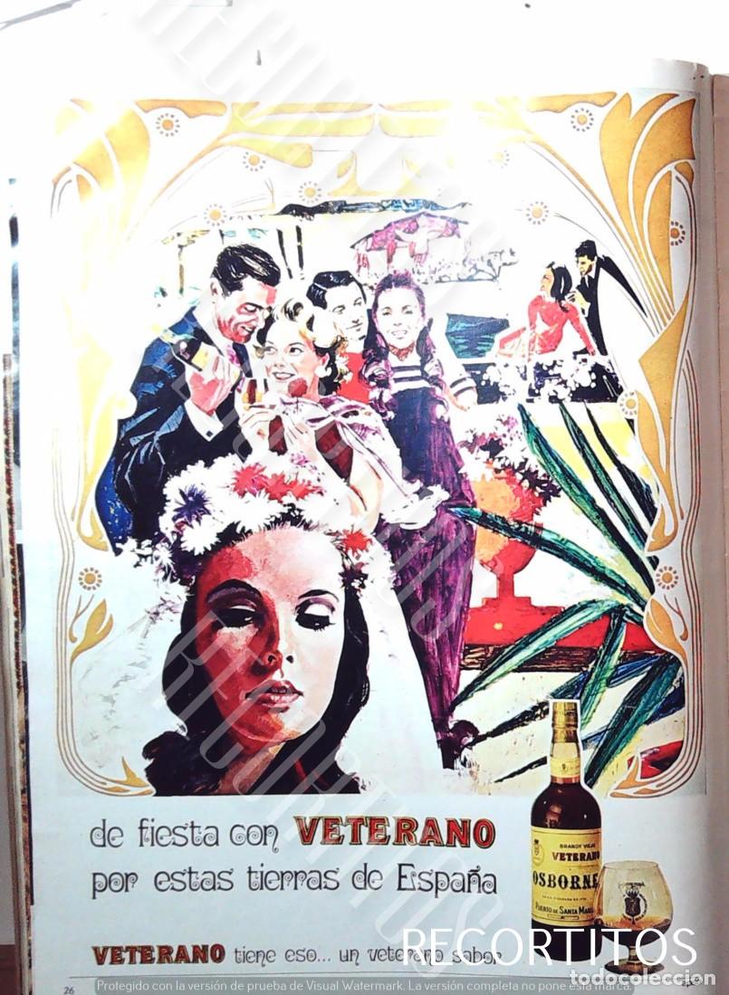 Cine: veterano brandy anuncio publicidad