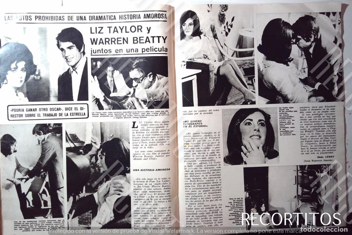 Cine: ELIZABETH TAYLOR LIZ WARREN BEATTY