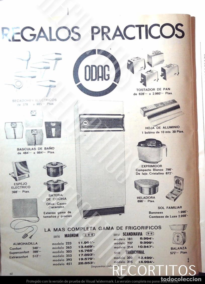 Cine: ODAG MOLINILLO CAFE ELECTRICO ANUNCIO PUBLICIDAD BATIDORA