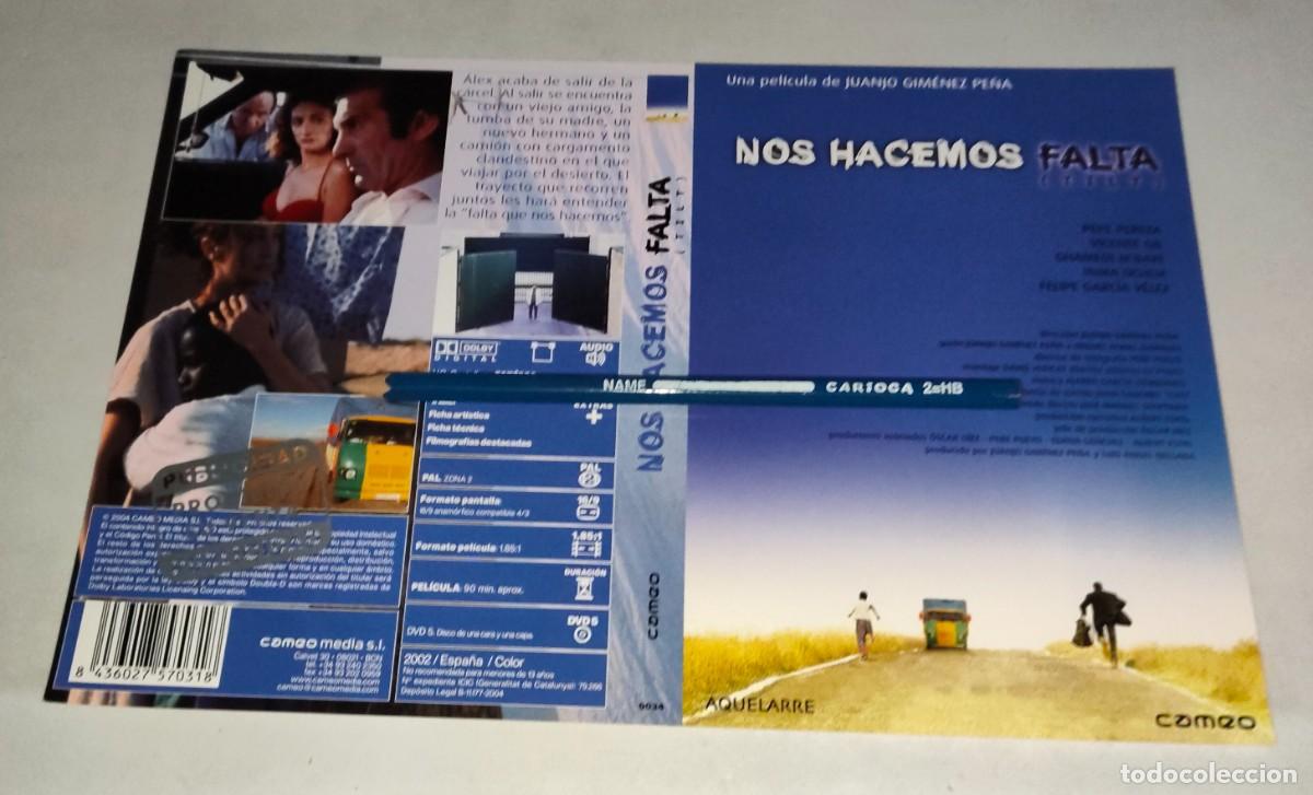 Cin&eacute;ma: CAR&Aacute;TULA DVD &bull; NOS HACEMOS FALTA (JUANJO GIM&Eacute;NEZ PE&Ntilde;A)