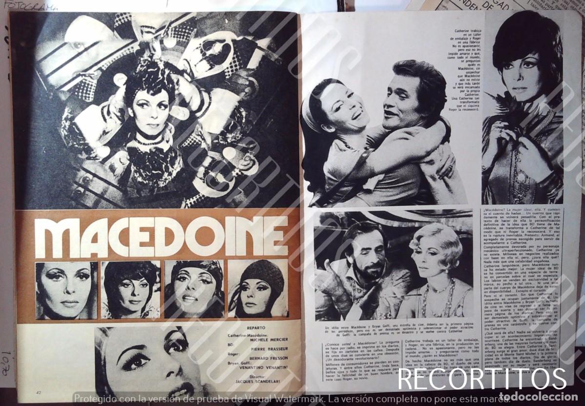 Kino: MACEDOINE MICHELE MERCIER PIERRE BRASSEUR BERNANRD FRESSON