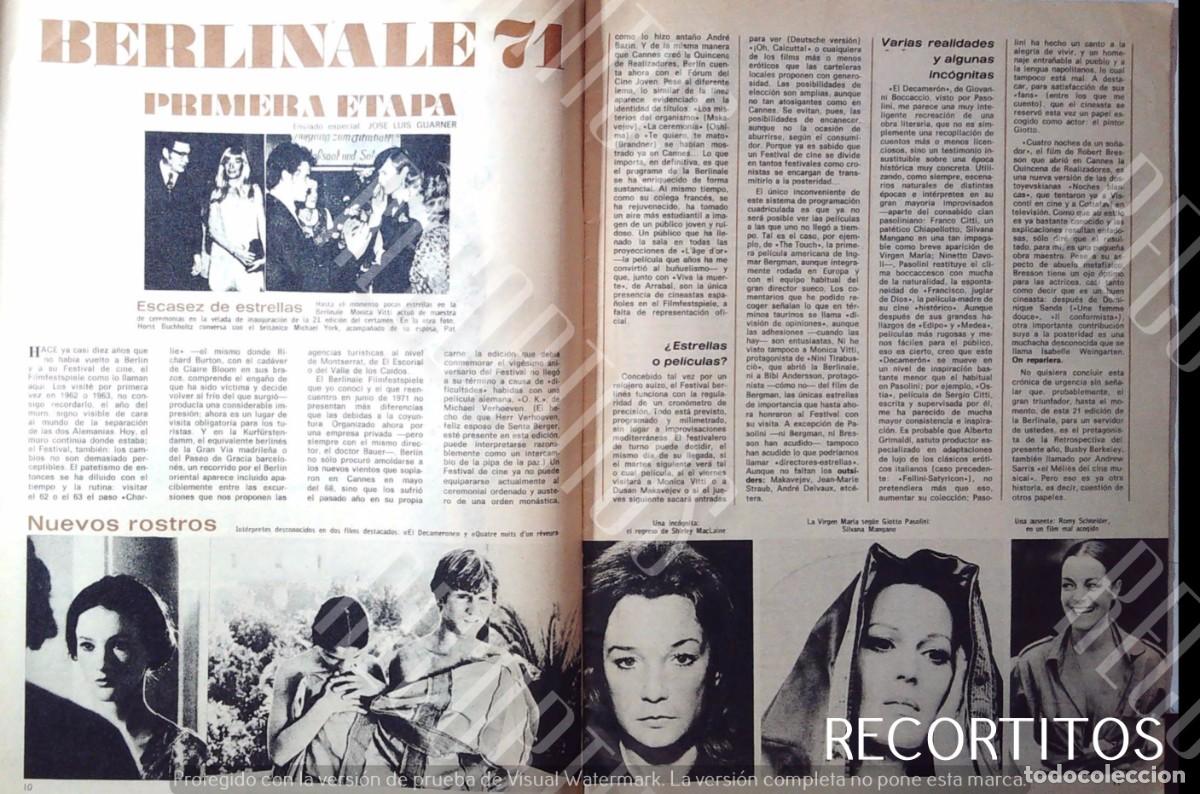 Cinema: romy schneider SILVANA MANGANOP DECAMERON MONICA VITTI HORST BUCHOLTZ MICHAEL YORK