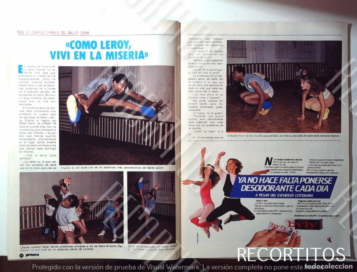 Cinema: CHAERLIE BALLET ZOOM LEROY FAMA FAME GENE