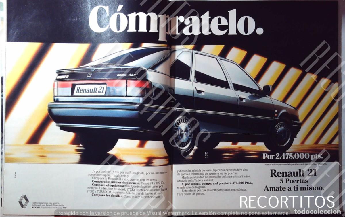 Cinema: RENAULT 21 ANUNCIO PUBLICIDAD