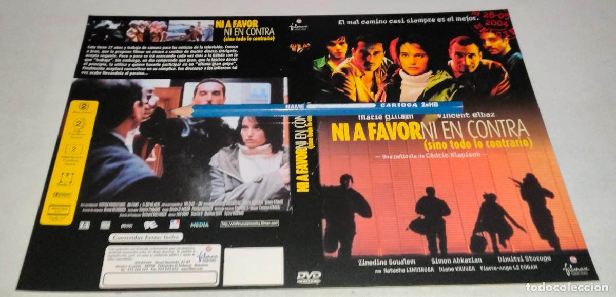 Cine: CAR&Aacute;TULA DVD &bull; NI A FAVOR NI EN CONTRA, SINO TODO LO CONTRARIO (C&Eacute;DRIC KLAPISCH)
