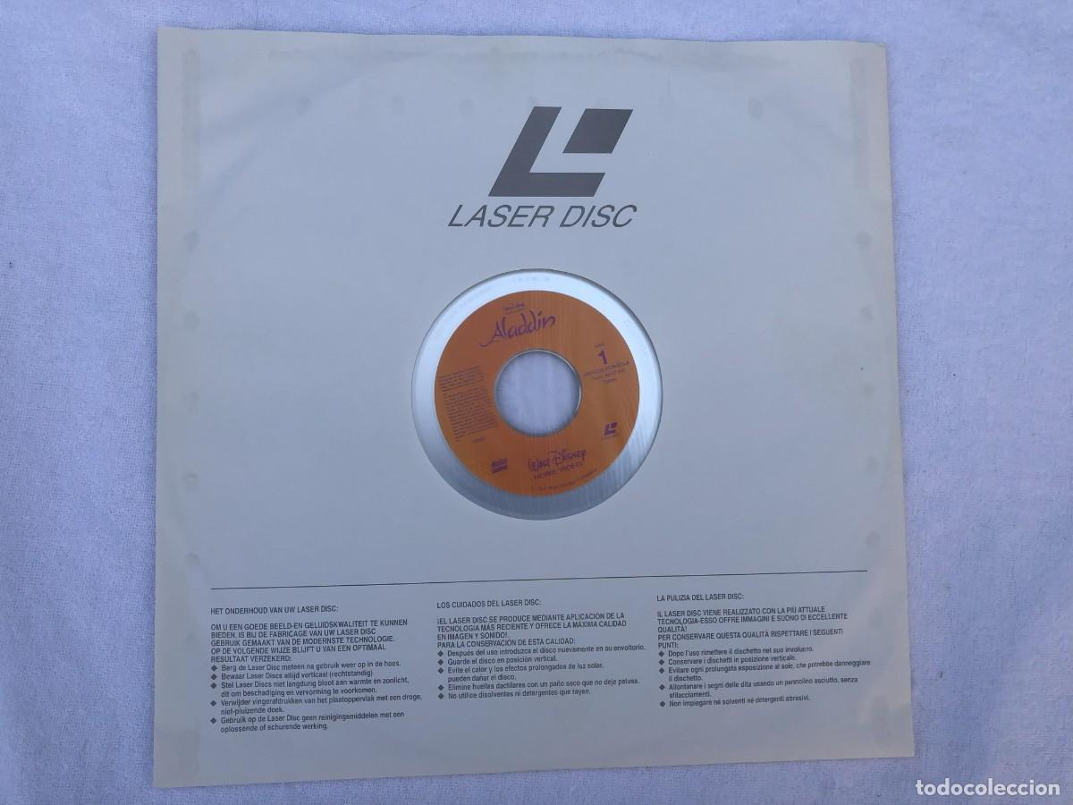 Cine: ALADDIN / WALT DISNEY / LASER DISC - Foto 3