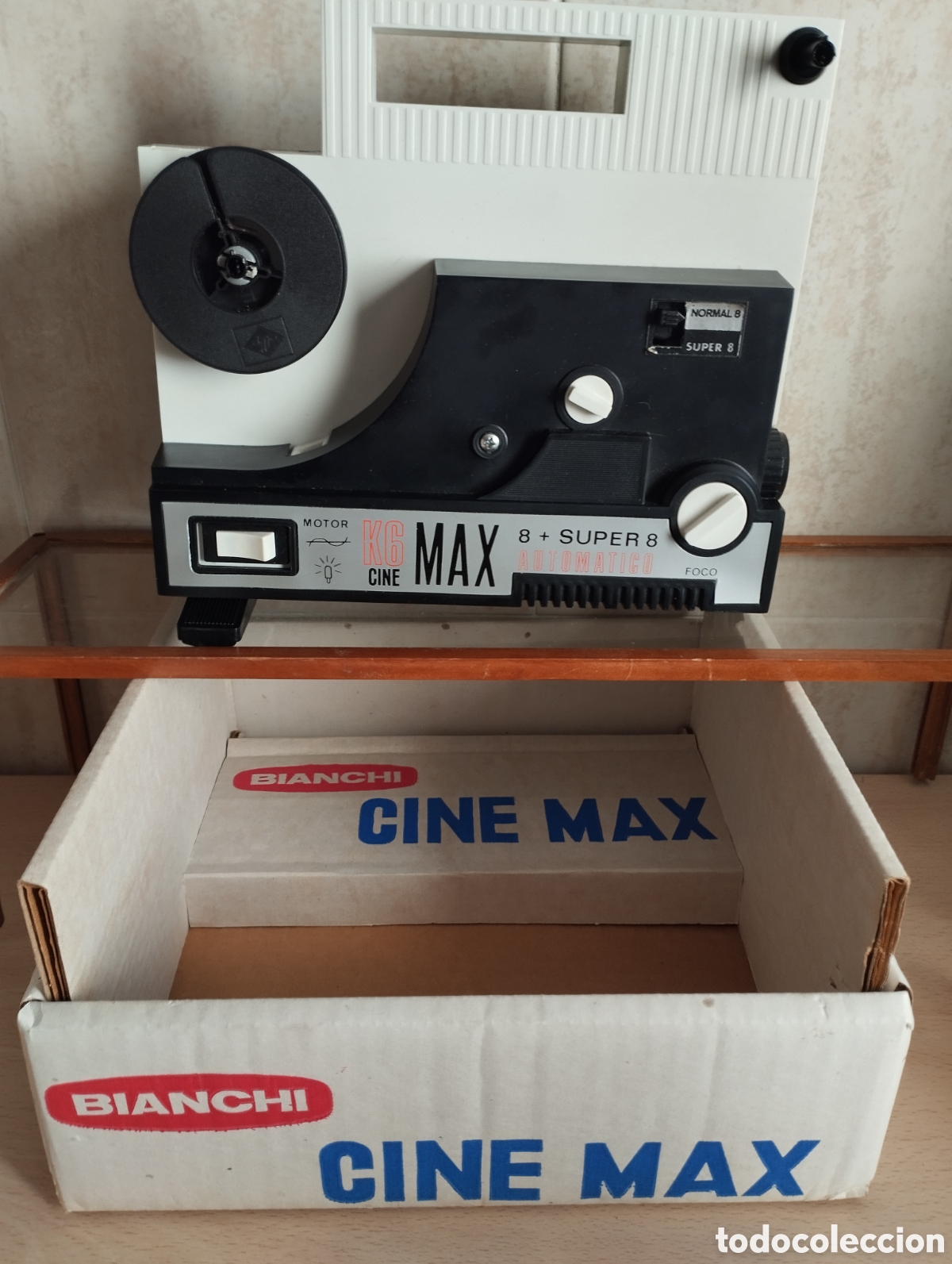 Cine: MAQUINA CINE MAX 8 MM.FUNCIONA - Foto 2
