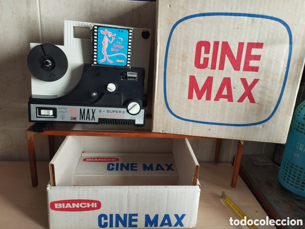 Cine: MAQUINA CINE MAX 8 MM.FUNCIONA - Foto 1