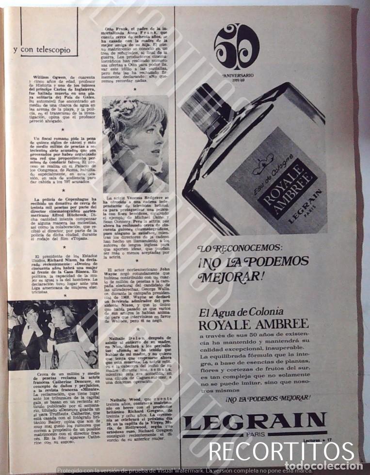 Kino: royale ambree LEGRAIN ANUNCIO publicidad vanesas redgrave catherine deneuve