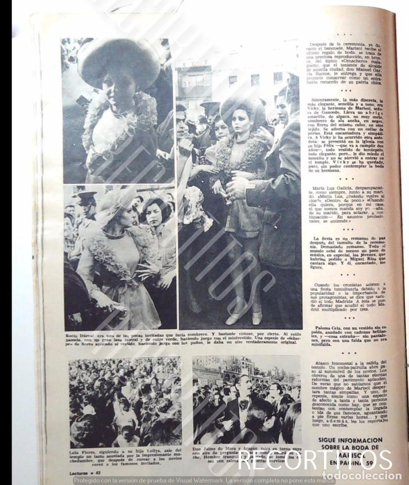 Cine: rocio durcal lola flores carmen sevilla massiel mercedews vecino lolita marisol jaime de mora aragon