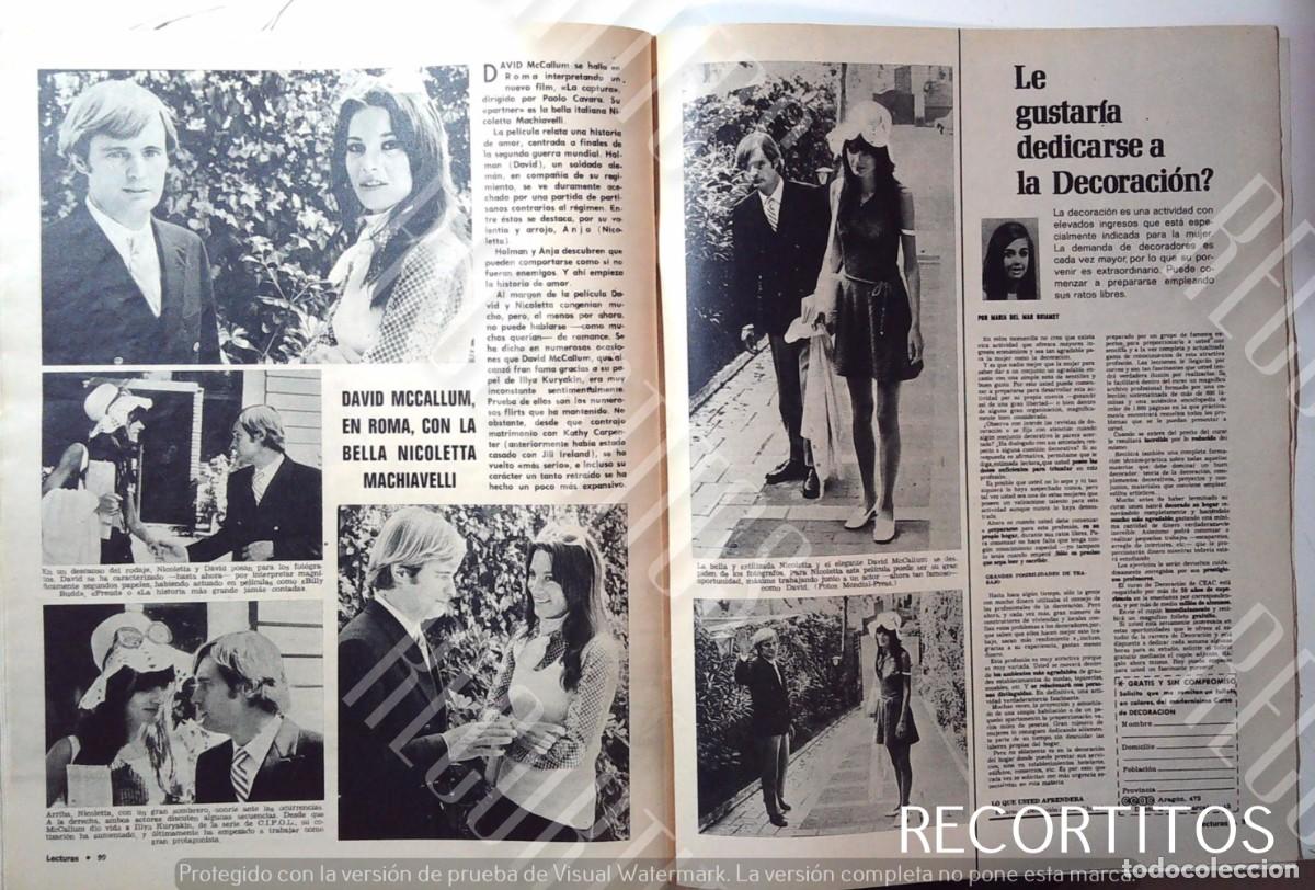 Kino: DAVID MCCALLUM CIPOL NICOLETTA MACHIAVELLI EN ROMA