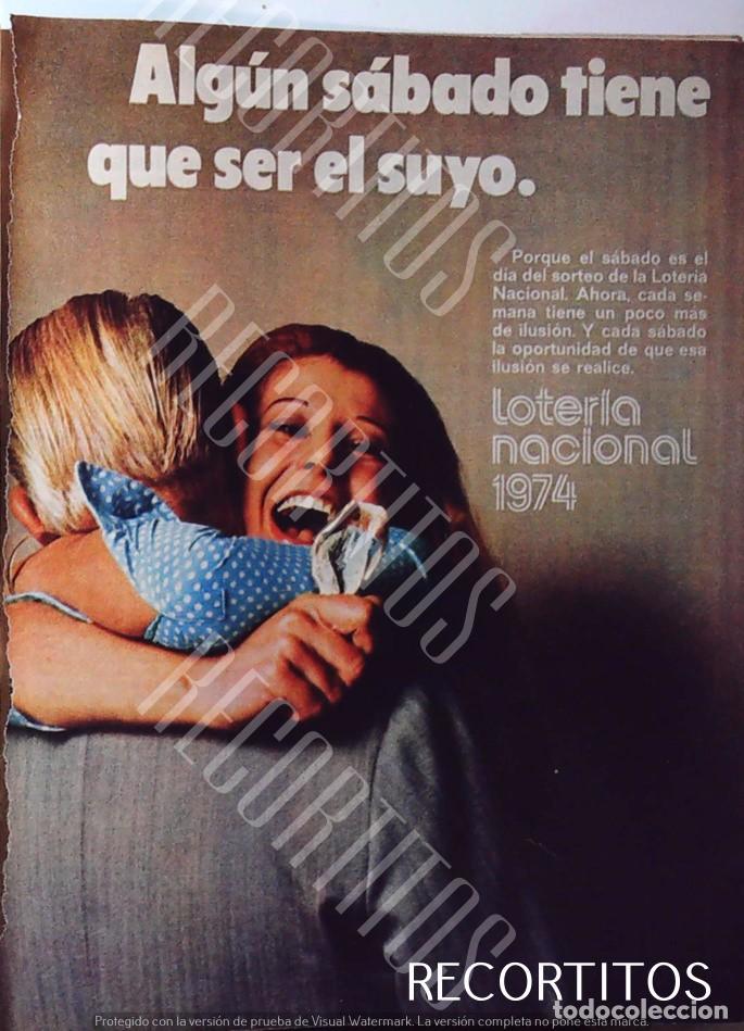 Kino: loteria nacional anuncio publicidad 1974