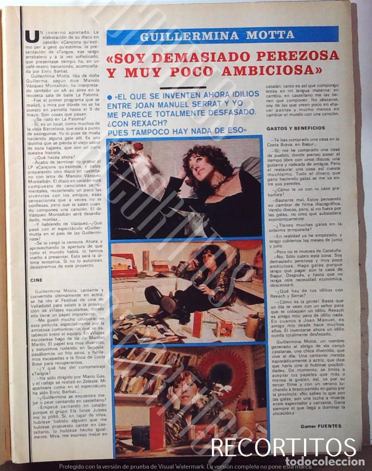 Cine: GUILLERMINA MOTTA MOTA - Foto 1