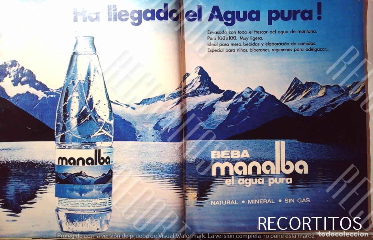 Cinema: MANALBA AGUA PURA ANUNCIO PUBLICIDAD