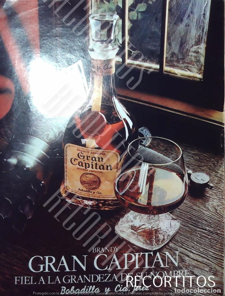 Kino: BRANDY GRAN CAPITAN BOBADILLA Y CIA JEREZ ANUNCIO PUBLICIDAD