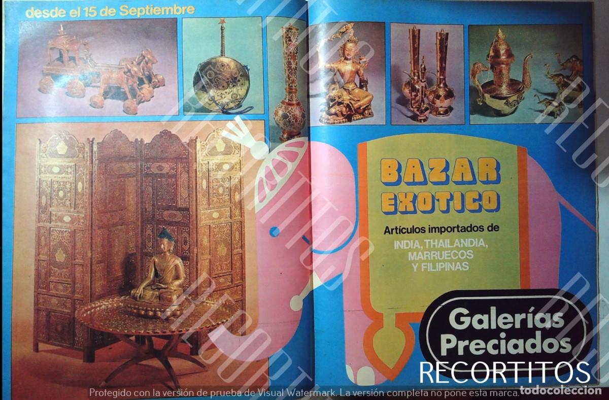 Cinema: galerias preciados MODA ANUNCIO PUBLICIDAD